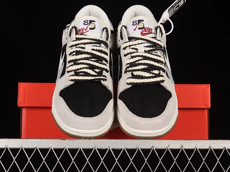 All categories Nk SB Dunk series Nk SB Dunk Low low-top sneakers Nk SB Dunk Low "85" black gray SB low-top sports and leisure sneakers DO9457-118